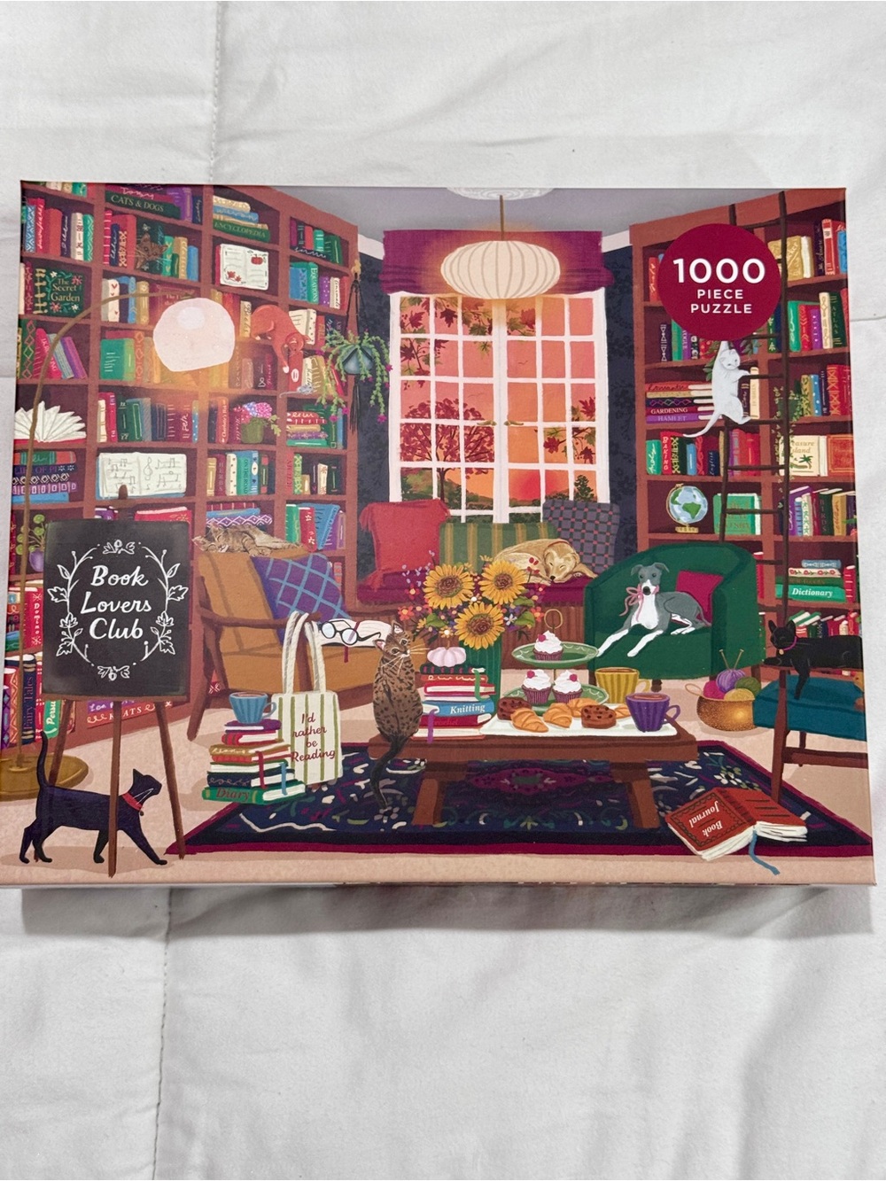 🧩 Good Puzzle Co. by Galison Book Club 1000 Piece Puzzle